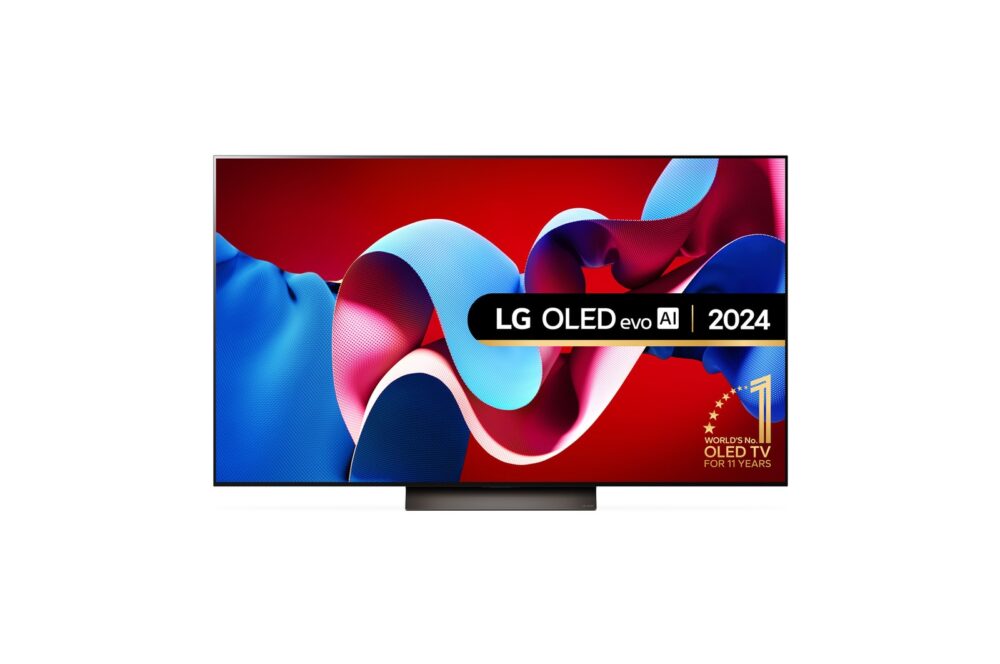 77 inch LG OLED evo AI C4 4K Smart TV 2024